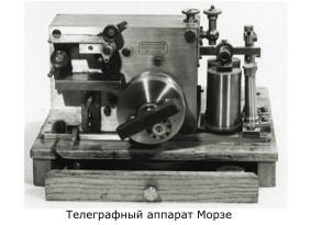 Телеграфный аппарат Морзе