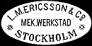 Логотип компании &quot;L.M. Ericsson &amp; Co.&quot;, 1876-96