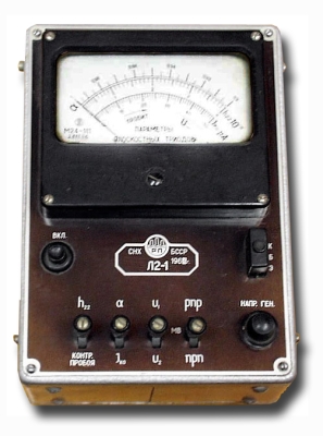 Измеритель параметров транзисторов "ИПТ-1" (Л2-1)
