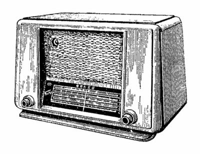 Радиоприёмник "Баку-54"