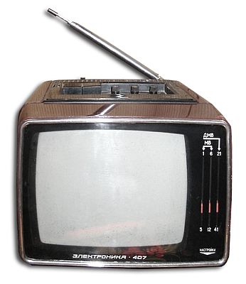 Малогабаритный телевизор "Электроника-407"