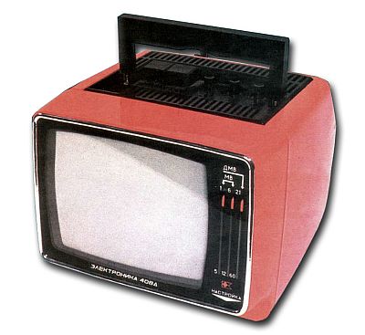 Малогабаритный телевизор "Электроника-408Д"