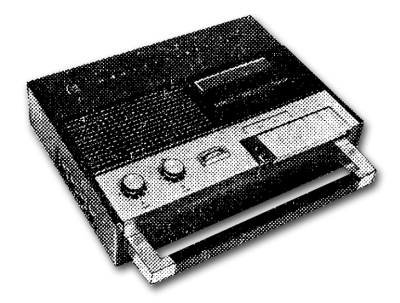 Портативный кассетный магнитофон "Электроника К-1-30"