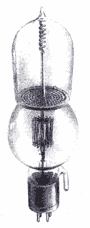 Газовый генераторный триод Либена. 1910 г.