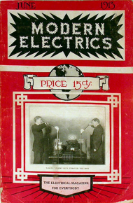 Журнал "Modern Electrics" №06, 1913