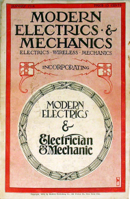 Журнал "Modern Electrics" №1, 1914