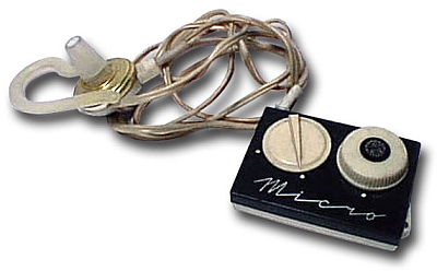 Миниатюрный транзисторный радиоприёмник "Микро"