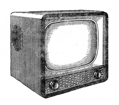 Настольный телевизор "Нева".