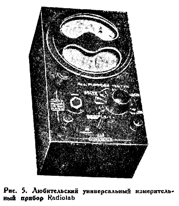 Рис.5. Любительский универсальный измерительный прибор Radiolab