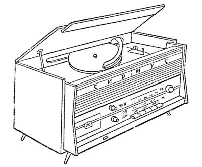 Радиола "Сириус" 