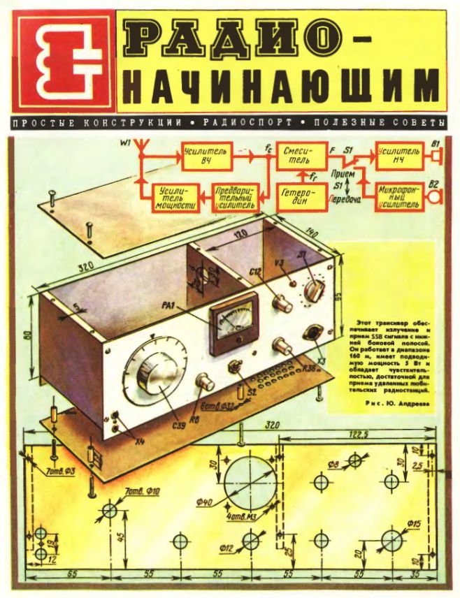 Цветная вкладка из журнала "Радио" №10, 1982