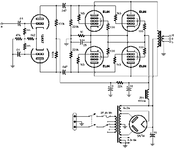 Vox AC 30 Power Amp