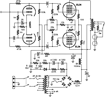 Vox AC 50/4 Power Amp