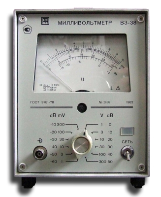 Милливольтметр "В3-38" 