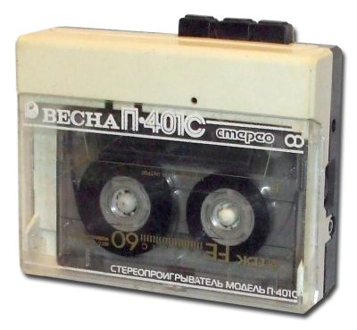 Портативный кассетный проигрыватель "Весна П-401C"